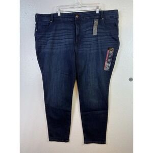 NWT Lee Jeans Plus Womens Sz 30W Slim Fit Skinny Leg Stretchy Mid Rise 50/30